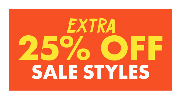 EXTRA 25% OFF SALE SANDALS