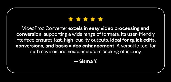 VideoProc Converter AI: Lifetime Family License For Windows or Mac