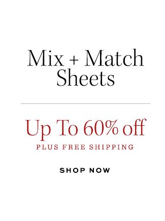 Mix + Match Sheets