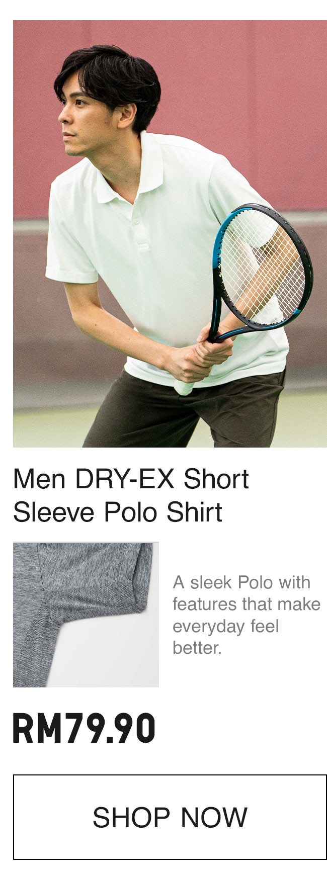 MEN DRY EX POLO