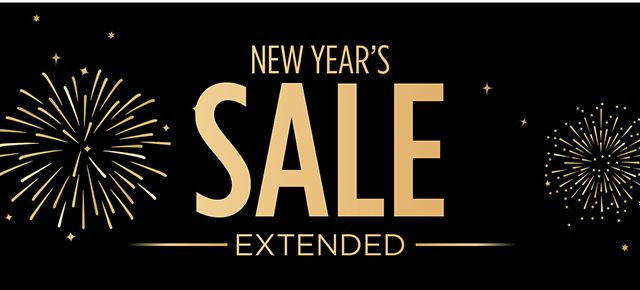 New Year's Sale Extended