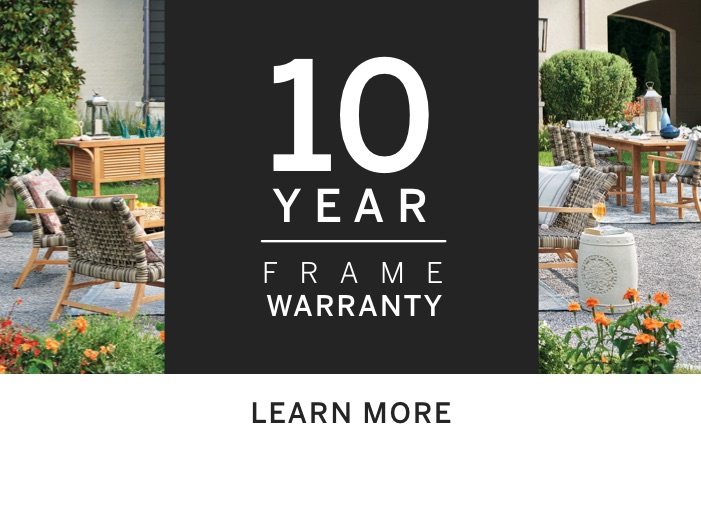 10 Year Frame Warranty