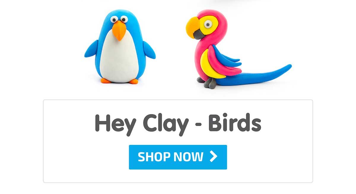 Hey Clay - Birds - Shop Now