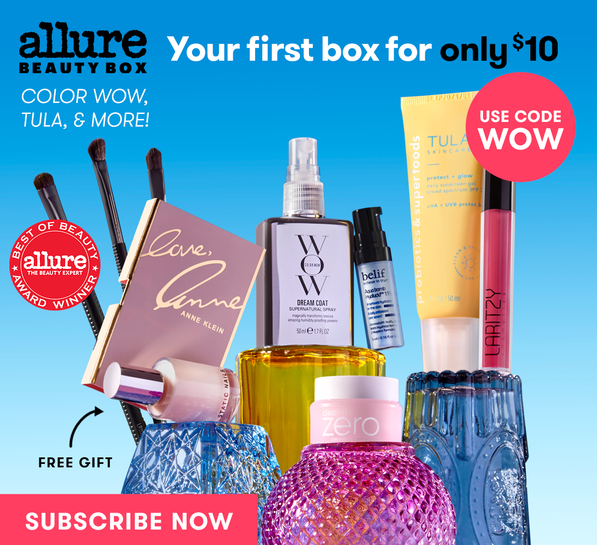 Sign up for Allure's Beauty Box