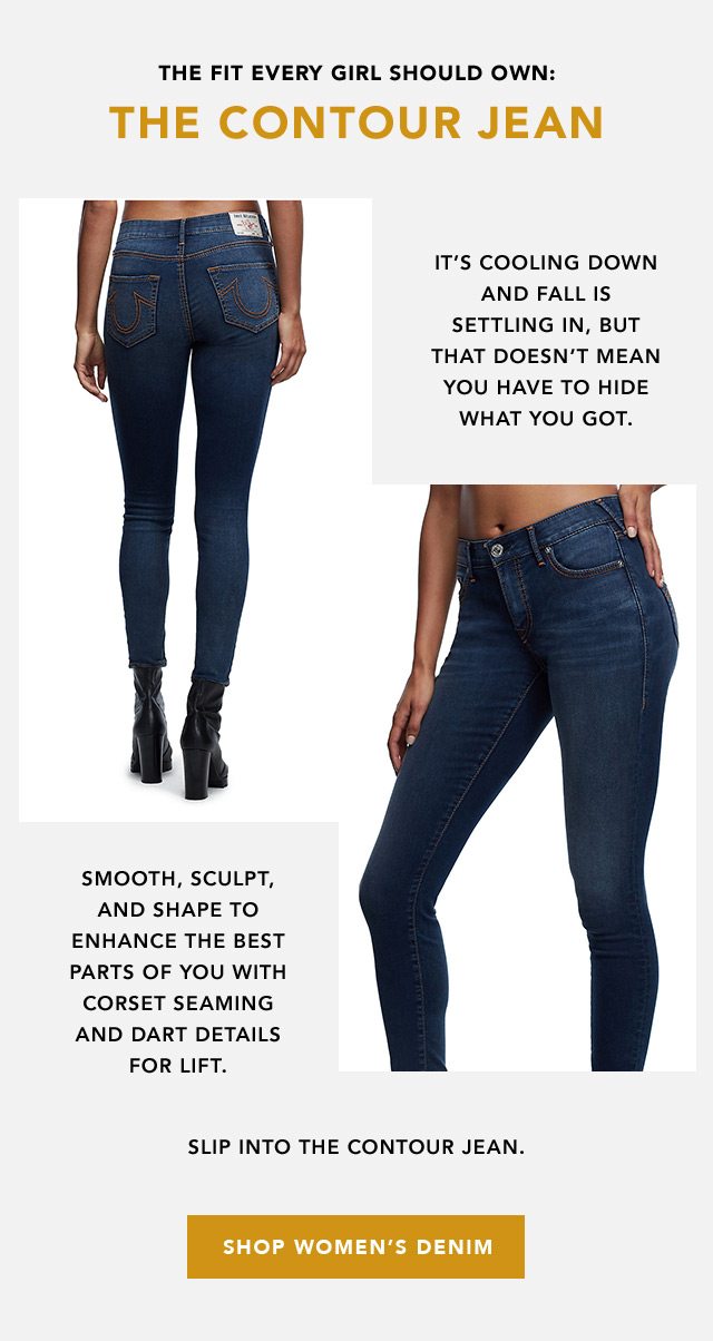  The Fit Every Girl Should Own: The Contour Jean - Shop Women’s Denim