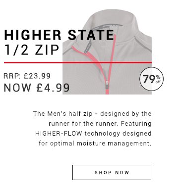 Higher State Half Zip Shop Now