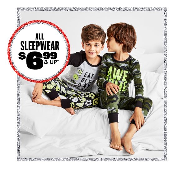 All Sleepwear $6.99 & Up