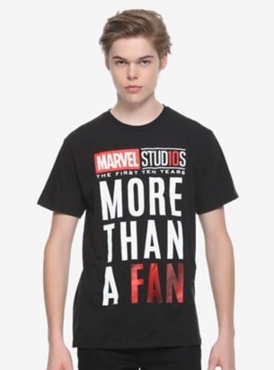 Marvel The First Ten Years More Than A Fan Tee HT Exclusive