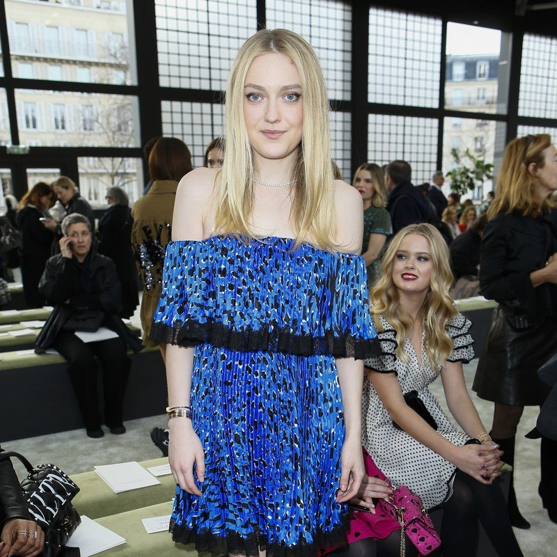 Dakota Fanning at Valentino