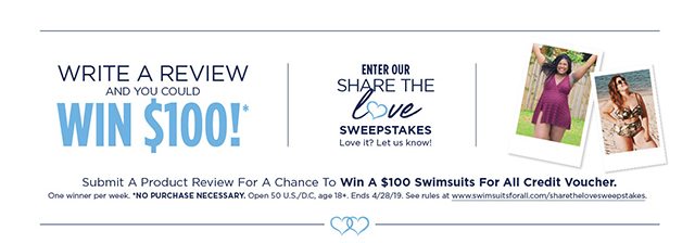 Enter Our Share The Love Sweepstakes