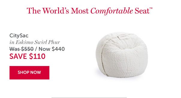 CitySac in Eskimo Swirl Phur | SAVE $110 | SHOP NOW >>