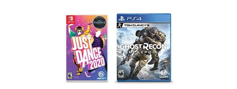Free $50 gift card when you buy 2 select video games*
