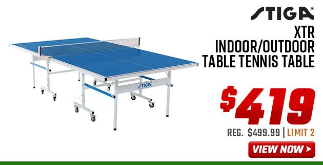 Stiga XTR Indoor/Outdoor Table Tennis Table