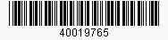 Code: Code: 40019765