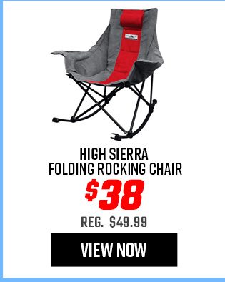 High Sierra Folding Rocking Chair