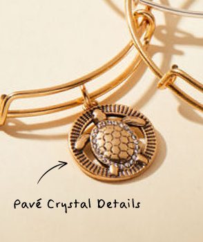 Turtle Charm Bangle | Shop Now