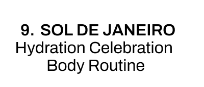 Hydration Celebration Body Routine