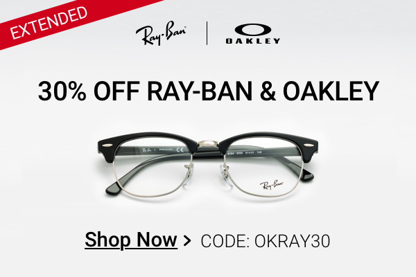 30% OFF Rayban&Oakley >