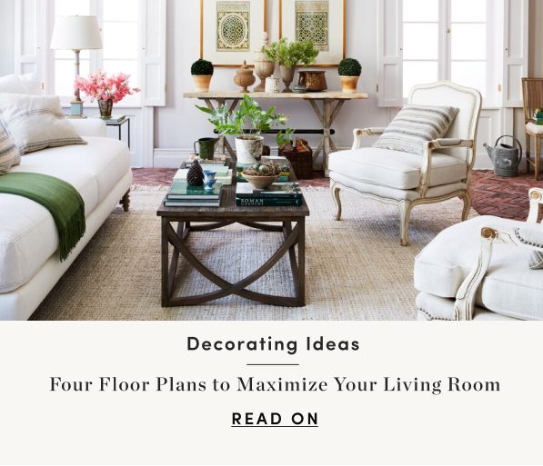 Four Floor Plans to Maximize Your Living Room