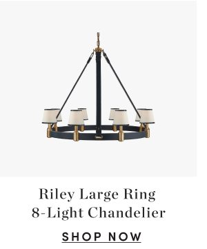 Riley Large Ring 8-Light Chandelier