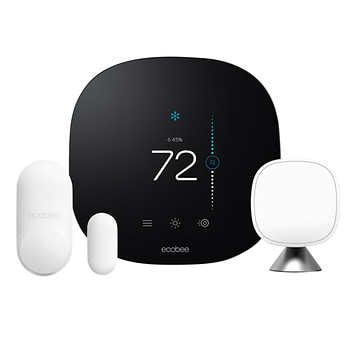 ecobee Smart Thermostat with Whole Home Sensors