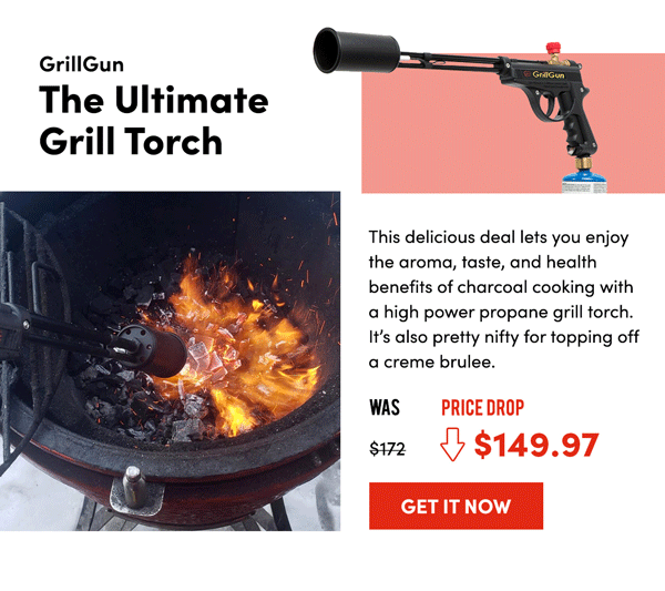 Grill Gun Ultimate Grill Torch | Get It Now