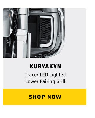 Kuryakyn Tracer LED Lighted Lower Fairing Grill