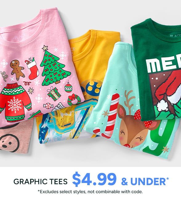 $4.99 & under Graphic Tees