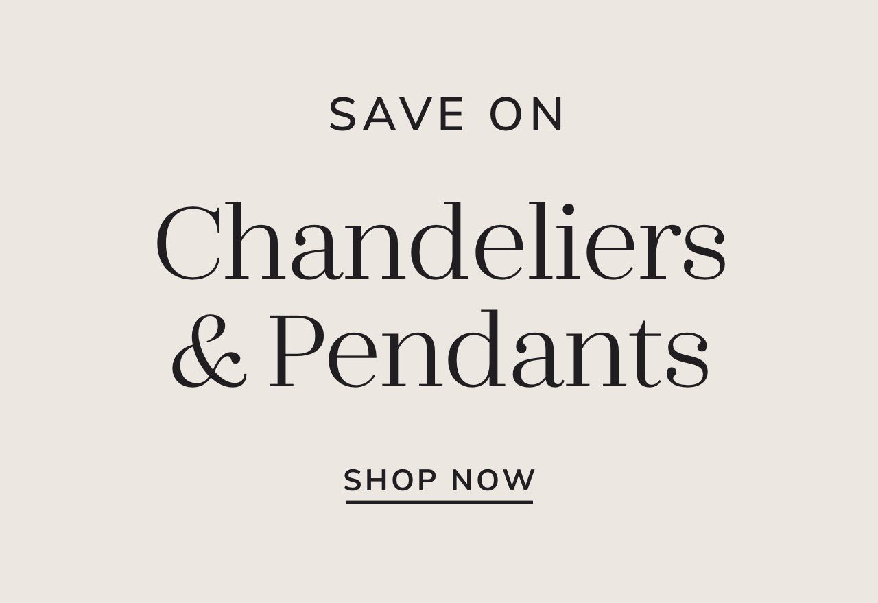 Chandelier & Pendant Sale