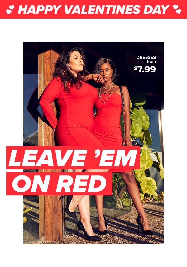 Shop Valentines Day Dresses from $7.99