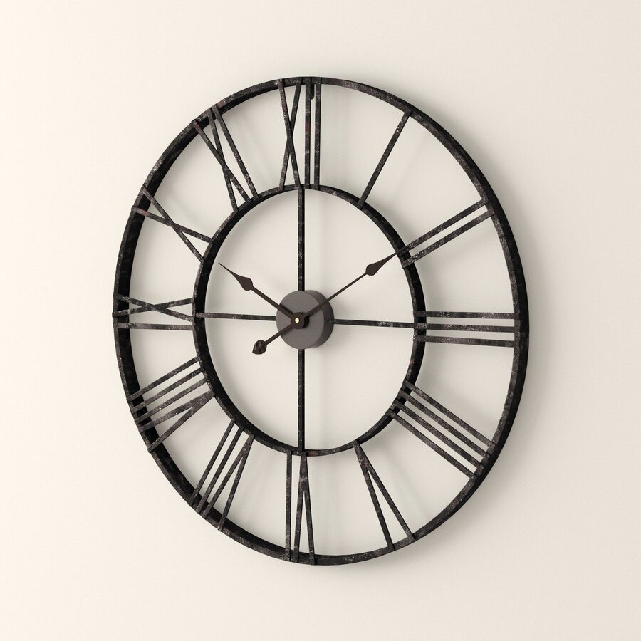 Oversized Eisenhauer Wall Clock