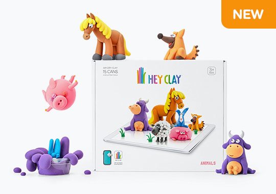 Hey Clay Animals Set