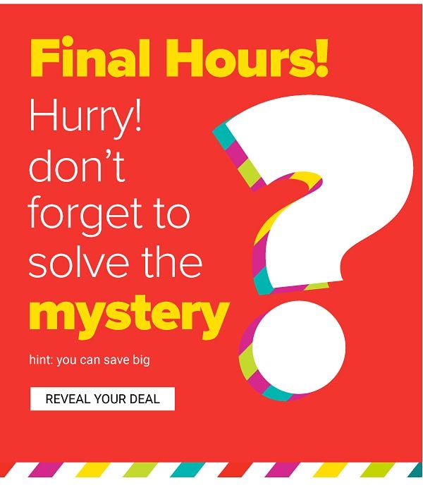 Your Mystery Offer is Waiting - Reveal Your Deal