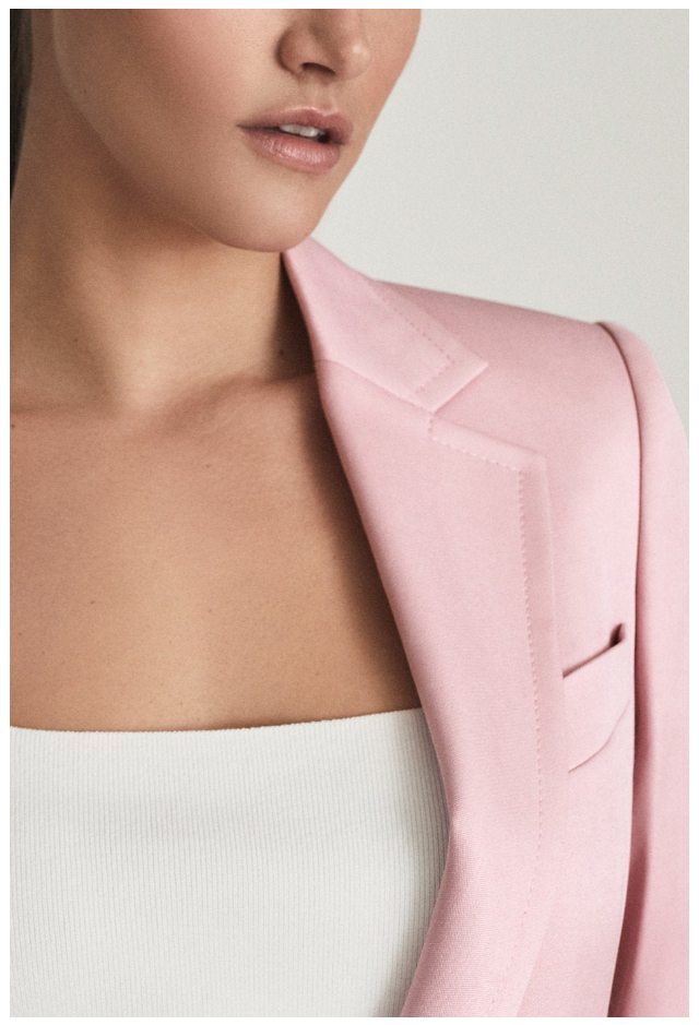Ember Pink Tailored Blazer