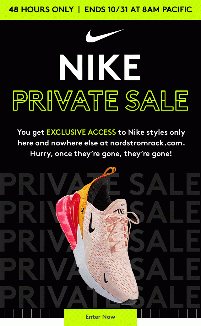 By invite only: Nike Private Sale 