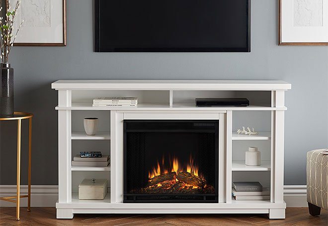 Columbus Day Electric Fireplace Sale