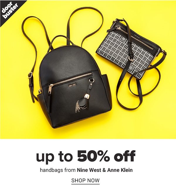 Up to 50% off Handbags from Nine West & Anne Klein - Shop Now