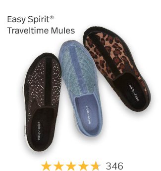 Shop Easy Spirit Traveltime Mules