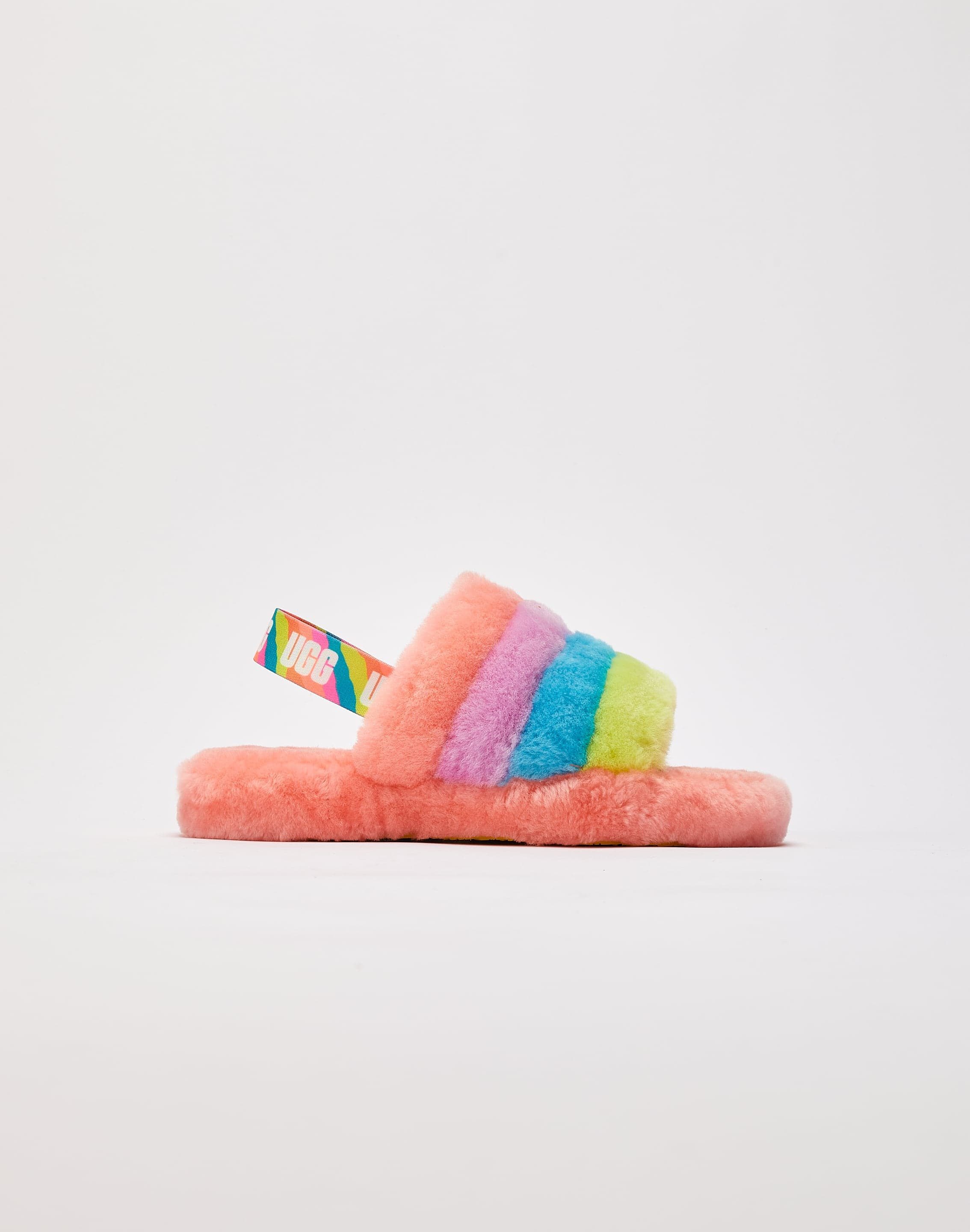 UGG FLUFF YEAH SLIDE GRADE-SCHOOL