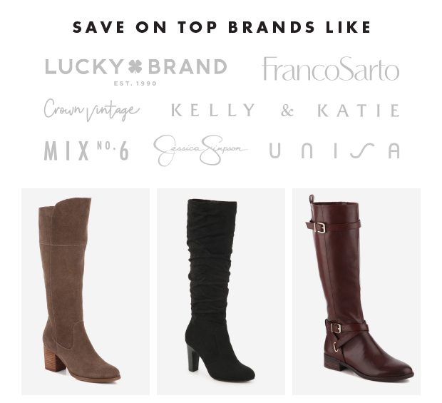 SAVE ON TOP BRANDS