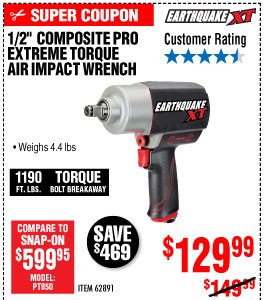 1/2 in. Composite Xtreme Torque Air Impact Wrench