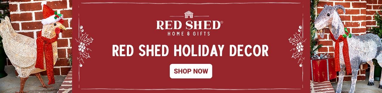 Red Shed Decor