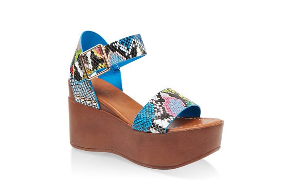 Single Band Platform Sandals