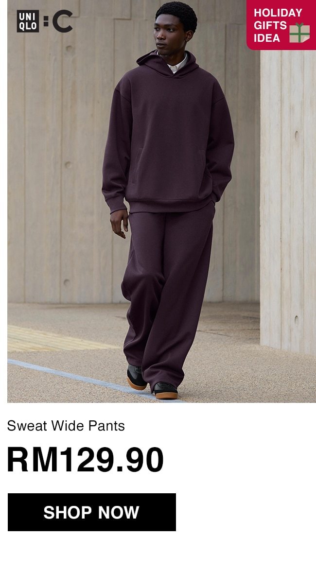 Sweat Wide Pants