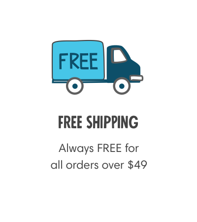Fast. Free Shipping on Orders $49+