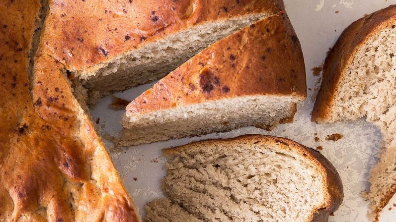 Greek New Year's Bread (Vasilopita)