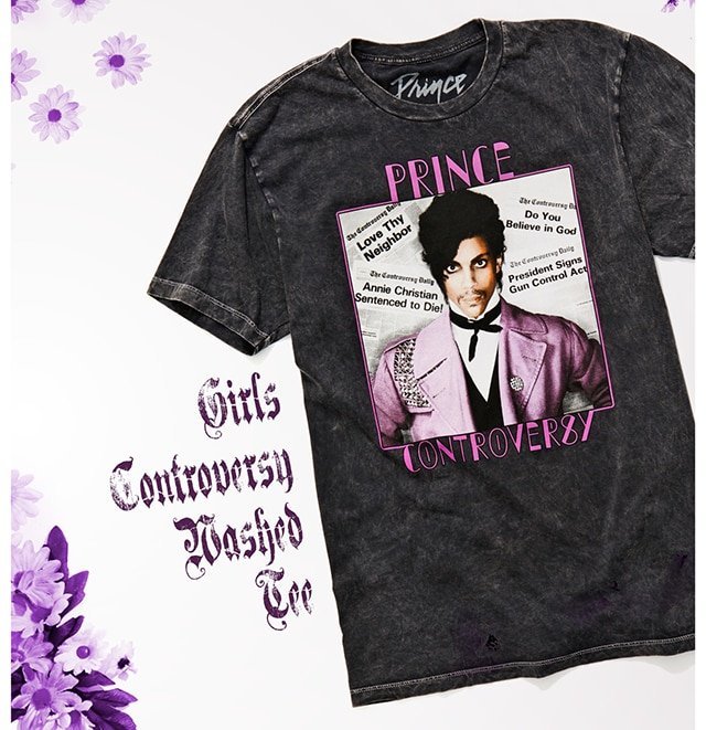 Girls Controversey Washed Tee