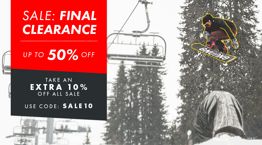 Sale: Final Clearance, Up to 50% Off, Plus an extra 10% Off All Sale.