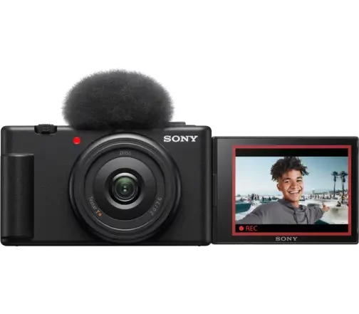 Sony Vlog Camera For Content Creators And Vloggers, Black