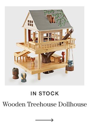 Wooden Treehouse Dollhouse